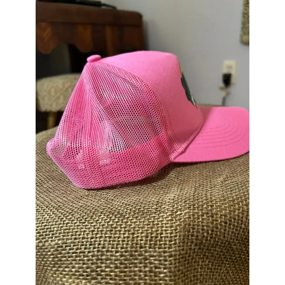 Pink Bass Pro Shops Mesh Trucker Hat‎ | Adjustable SnapBack | Indie - (One Size)